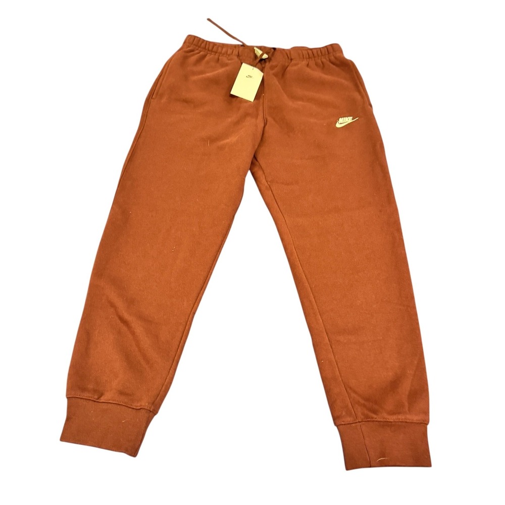 Nike Mens Sportswear Club Fleece Tapered Joggers Brown Large NWT Gorpcore